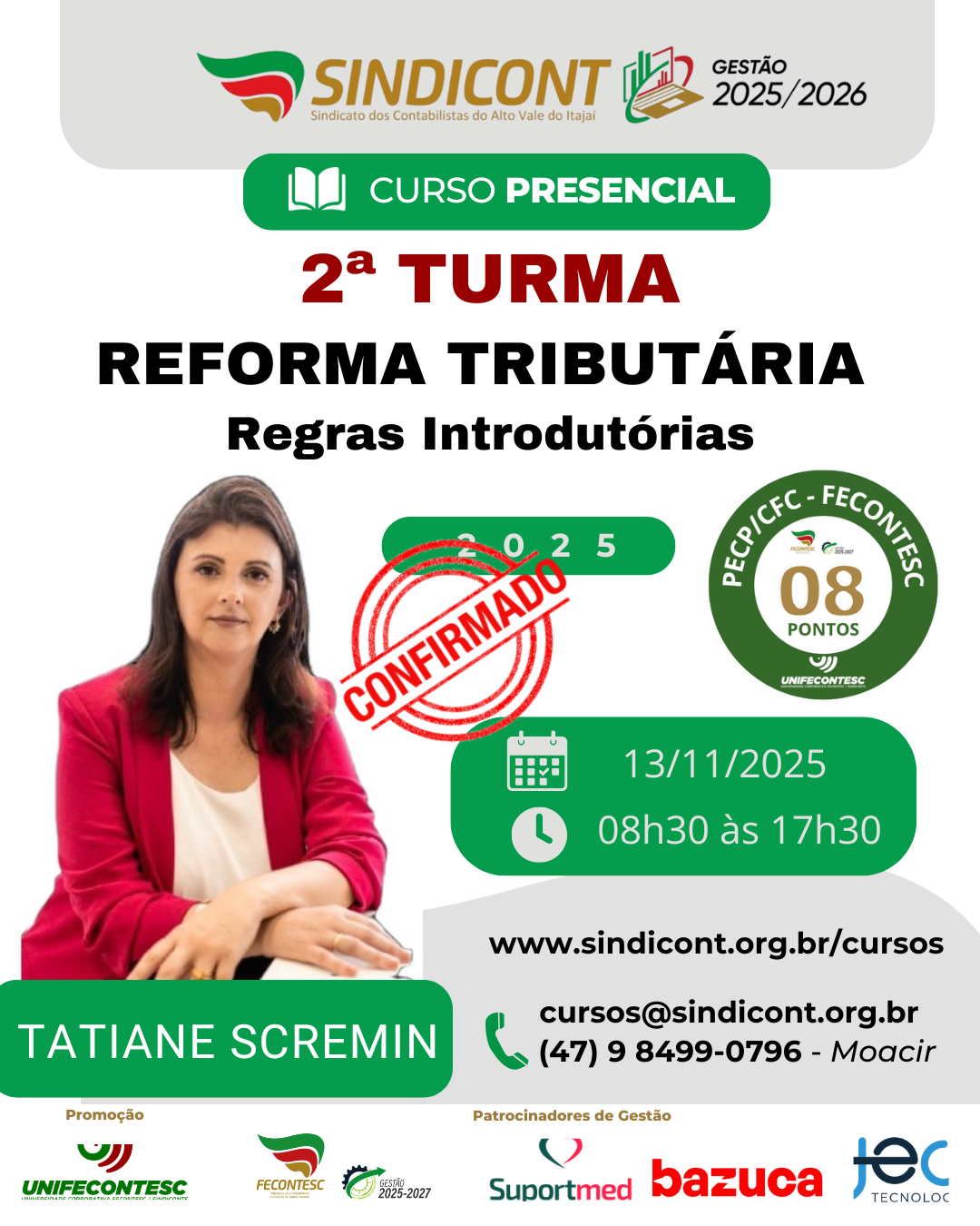 2ª TURMA - REFORMA TRIBUTÁRIA - Regras Introdutórias 2ª TURMA - REFORMA TRIBUTÁRIA - Regras Introdutórias