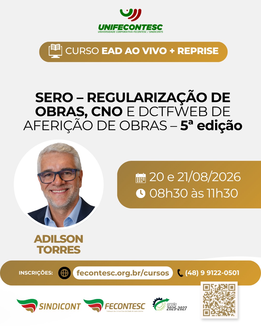 SERO � REGULARIZA��O DE OBRAS, CNO E DCTFWEB DE AFERI��O DE OBRAS � 5� edi��o