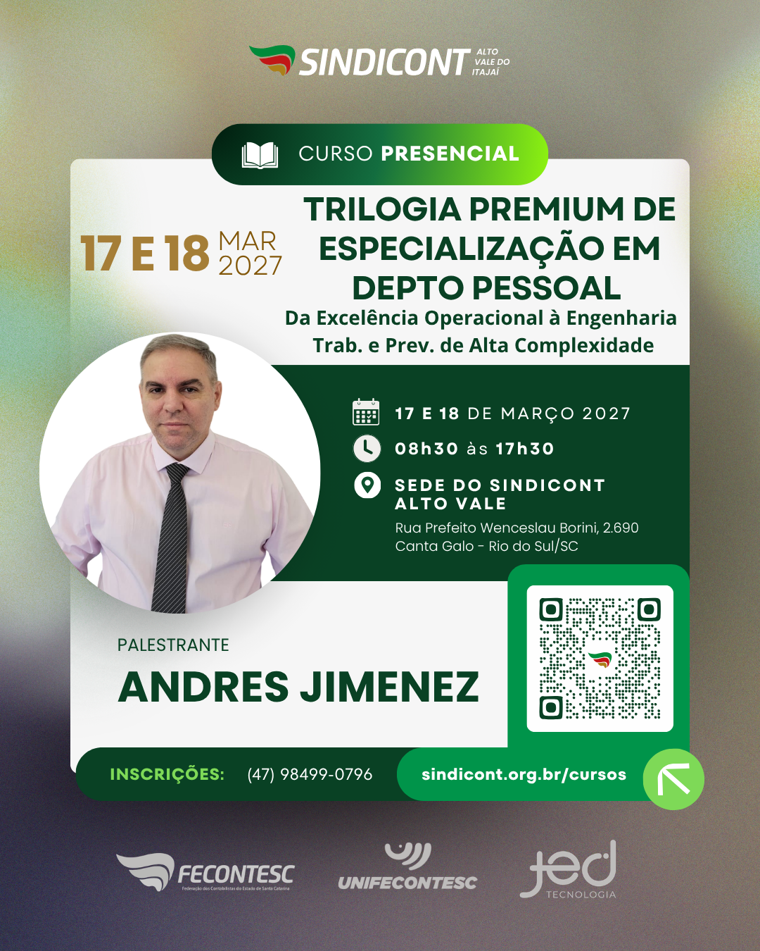TRILOGIA PREMIUM DE ESPECIALIZA��O EM DEPARTAMENTO PESSOAL