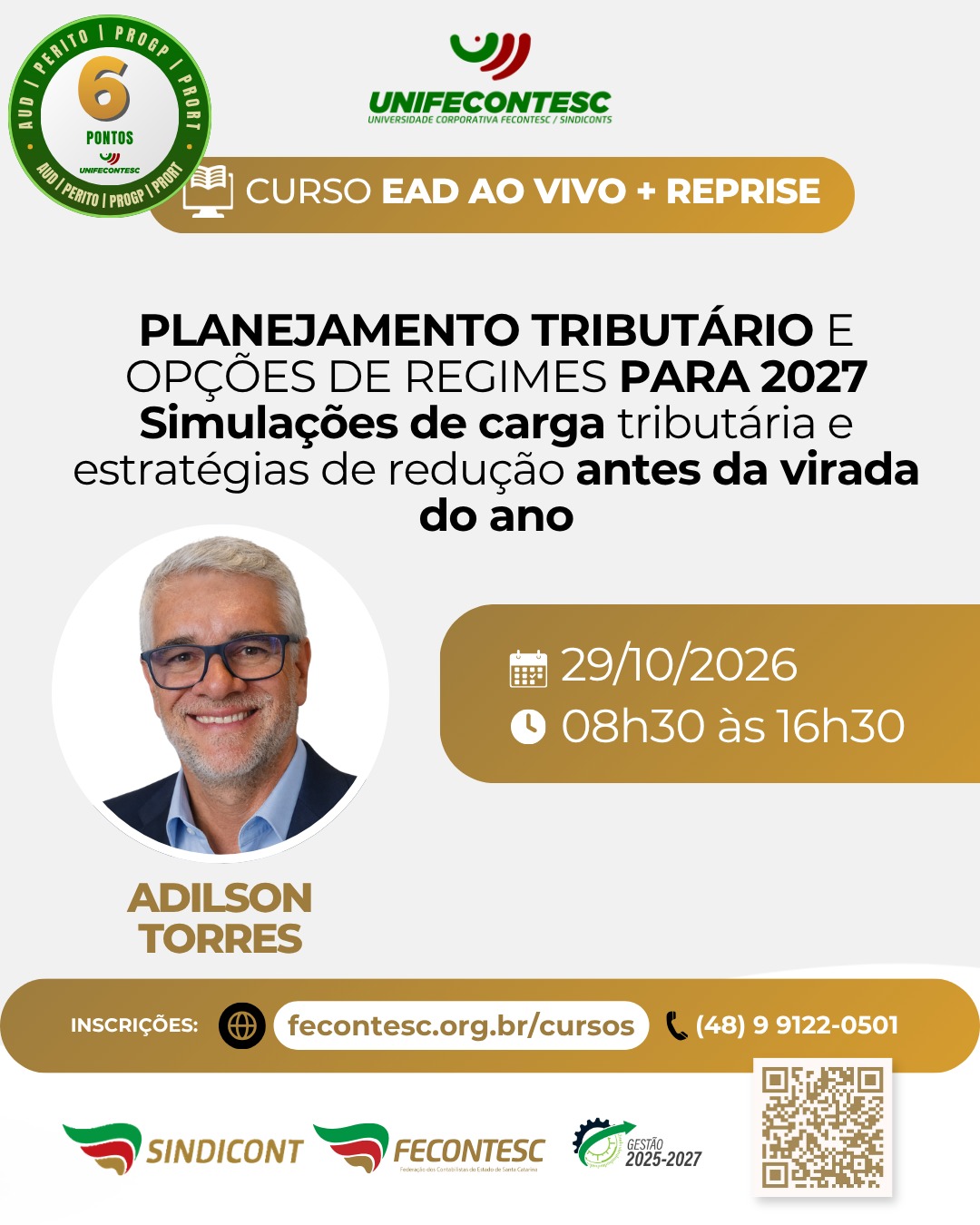 PLANEJAMENTO TRIBUT�RIO E OP��ES DE REGIMES PARA 2027
